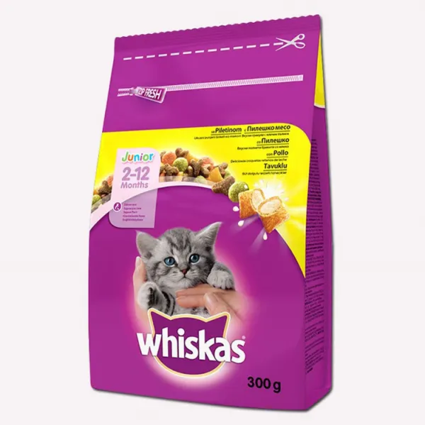 Whiskas Junior Tavuklu 300 gr Kedi Maması