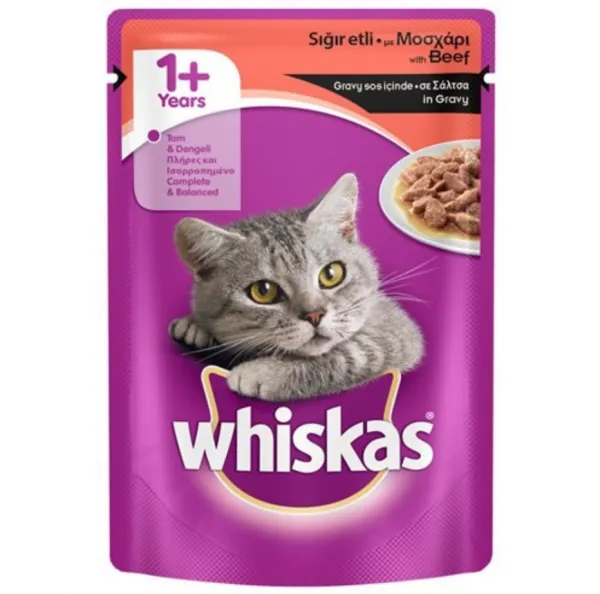 Whiskas Pouch Biftekli 100 gr Kedi Maması