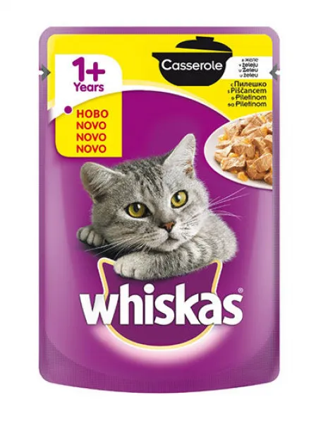 Whiskas Pouch Güveç Tavuklu 85 gr Kedi Maması