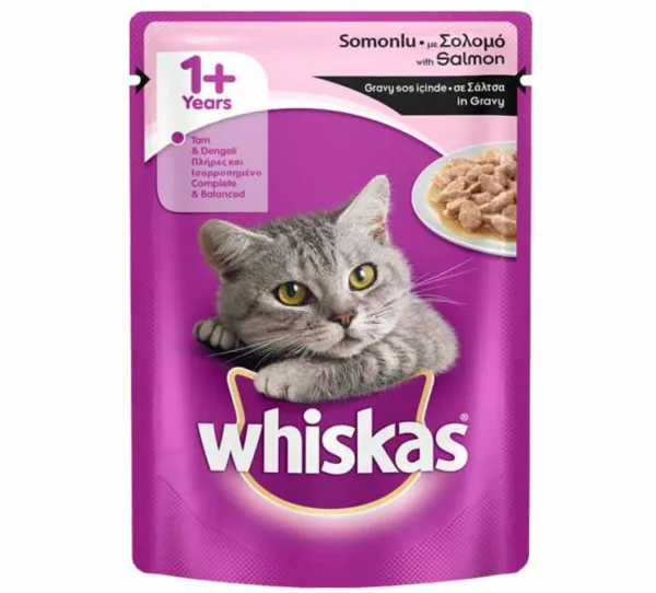 Whiskas Pouch Somonlu 100 gr Kedi Maması