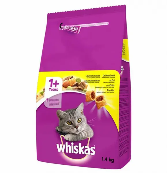 Whiskas Tavuklu Sebzeli 1.4 kg Kedi Maması