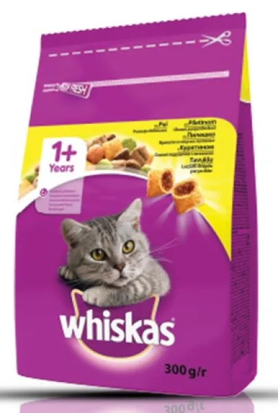 Whiskas Tavuklu ve Sebzeli 300 gr Kedi Maması