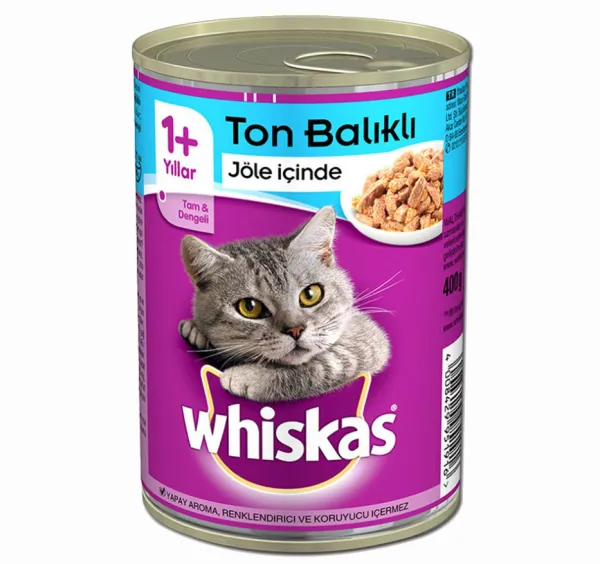 Whiskas Ton Balıklı 400gr Kedi Maması