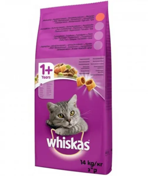 Whiskas Ton Balıklı Sebzeli 14 kg Kedi Maması