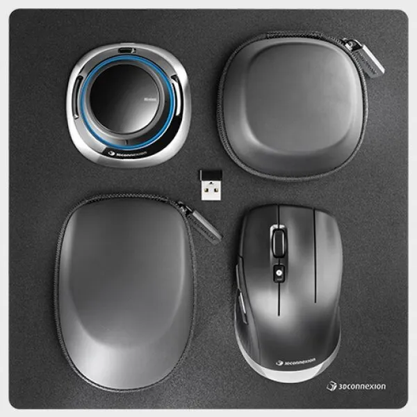 3Dconnexion SpaceMouse Wireless Kit 2 (3DX-700067) Mouse