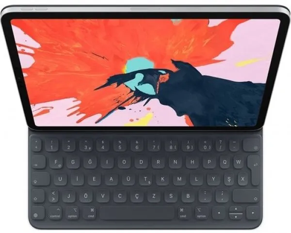 Apple Smart Keyboard Folio 11 inç iPad Pro (3.Nesil) iPad Air (4.Nesil) (MU8G2TU/A) Klavye