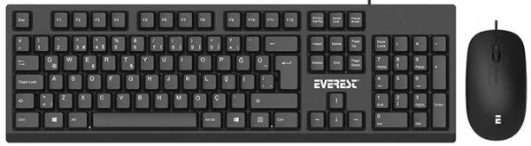 Everest KM-615 Klavye & Mouse Seti