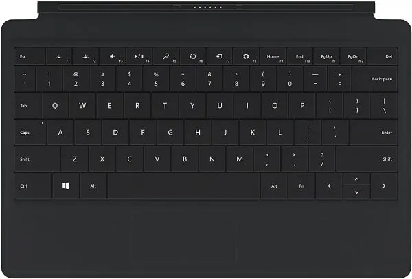 Microsoft Surface Type Cover 2 (N7W-0000) TouchPad Klavye