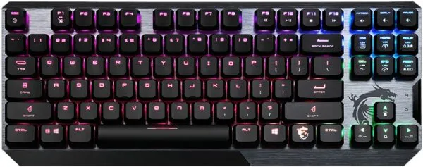 MSI Vigor GK50 Low Profile TKL Klavye