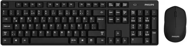 Philips SPT6501BB Klavye & Mouse Seti