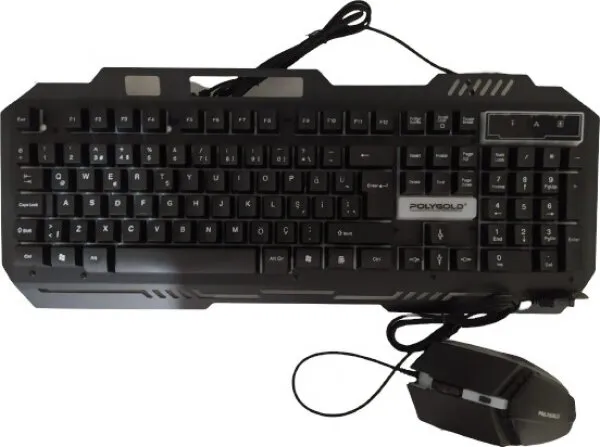 Polygold X-Drifter K18 (PG-8018) Klavye & Mouse Seti