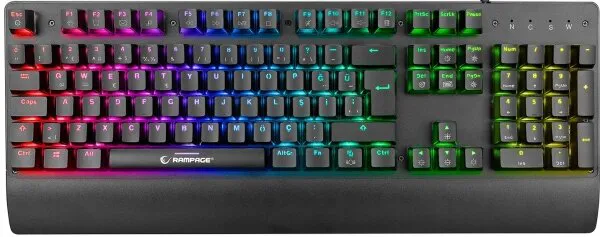 Rampage Pulsar RMK-GX9 Blue Klavye