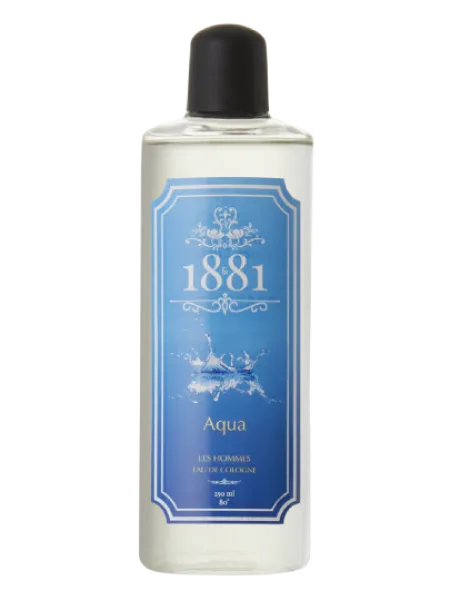 1881 Aqua Kolonyası Cam Şişe 250 ml Kolonya