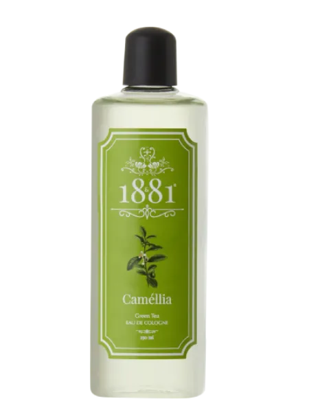 1881 Camellia Yeşil Çay Kolonyası Cam Şişe 250 ml Kolonya