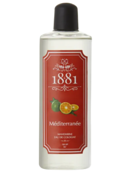 1881 Mediterranee Mandalina Kolonyası Cam Şişe 250 ml Kolonya