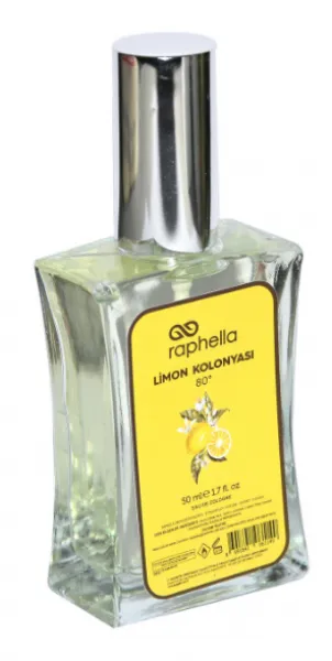 Bargello Limon Kolonyası Cam Şişe Sprey 50 ml Kolonya