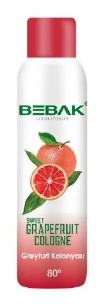 Bebak Greyfurt Kolonyası Pet Şişe Sprey 150 ml Kolonya