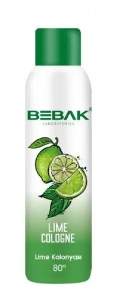 Bebak Lime Kolonyası Pet Şişe Sprey 150 ml Kolonya