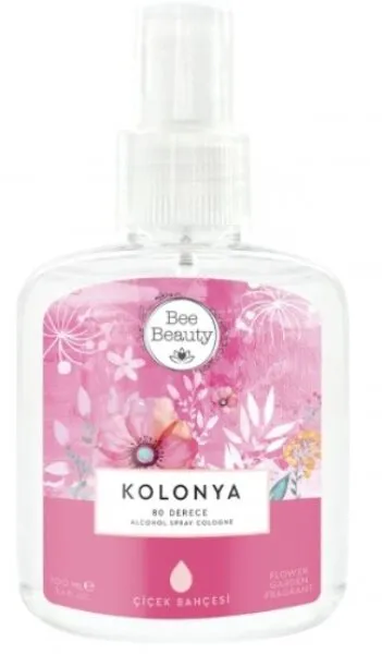 Bee Beauty Çiçek Bahçesi Kolonyası Pet Şişe Sprey 100 ml Kolonya