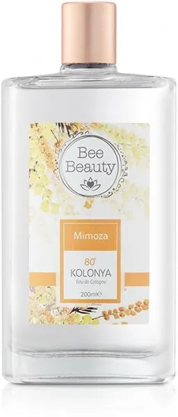 Bee Beauty Mimoza Cam Şişe Kolonya 200 ml Kolonya