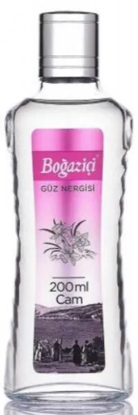 Boğaziçi Güz Nergisi Kolonyası Cam Şişe 200 ml Kolonya