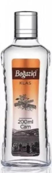 Boğaziçi Klas Kolonyası Cam Şişe 200 ml Kolonya