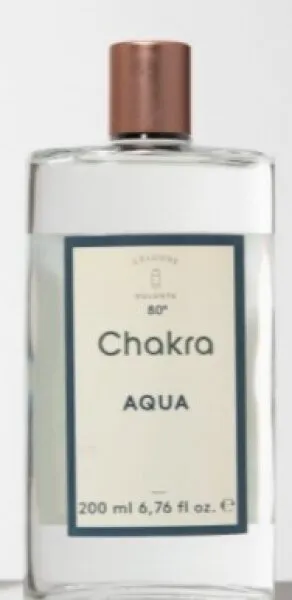 Chakra Aqua Kolonyası Cam Şişe 200 ml Kolonya