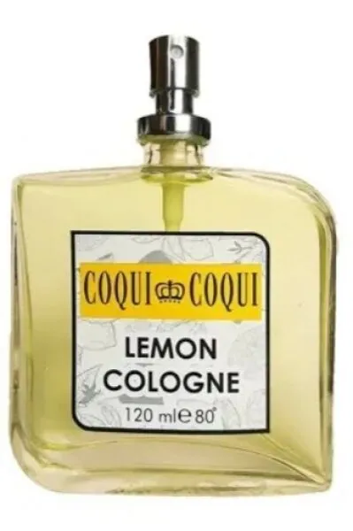Coqui Limon Kolonyası Cam Şişe 120 ml Kolonya