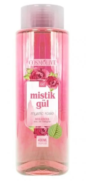 Cosmolive Mistik Gül Kolonyası Pet Şişe 400 ml Kolonya