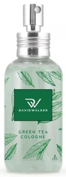 David Walker Klasik Yeşil Çay Kolonyası Cam Şişe Sprey 100 ml Kolonya