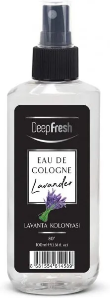 Deep Fresh Eau De Lavanta Kolonyası Pet Şişe Sprey 100 ml Kolonya