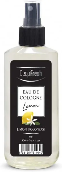 Deep Fresh Eau De Limon Kolonyası Pet Şişe Sprey 100 ml Kolonya