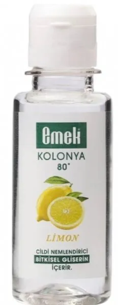 Emek Gliserinli Limon Kolonyası Pet Şişe 120 ml Kolonya