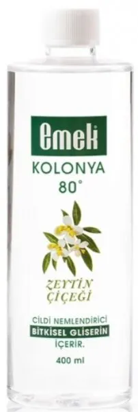 Emek Gliserinli Zeytin Çiçeği Kolonyası Pet Şişe 400 ml Kolonya