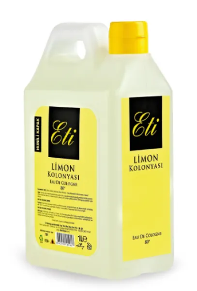 Eti Limon Kolonyası Bidon 1 lt Kolonya