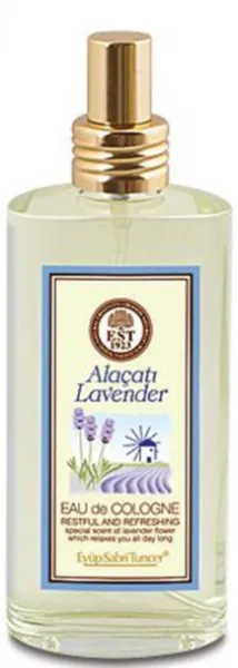 Eyüp Sabri Tuncer Alaçatı Lavender Lavanta Kolonyası Cam şişe Sprey 150 ml Kolonya