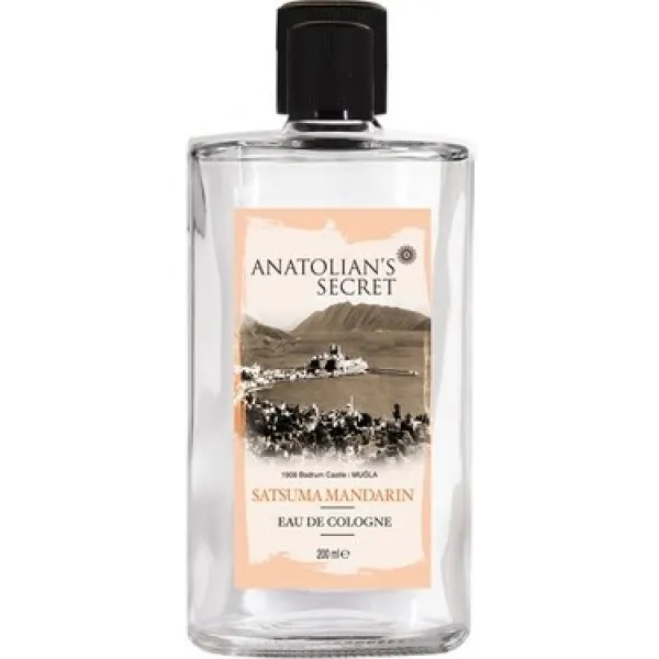 Huncalife Anatolian's Secret Mandalina Cam Şişe 200 ml Kolonya