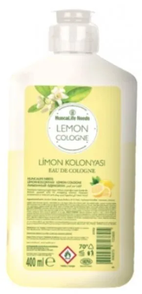 Huncalife Needs Limon Kolonyası Pet Şişe 400 ml Kolonya