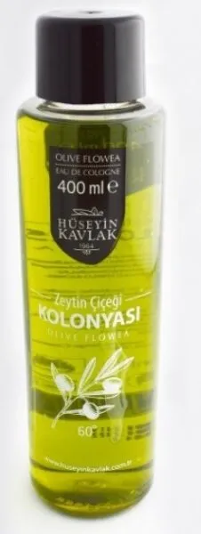 Hüseyin Kavlak Zeytin Çiçeği Kolonyası Pet Şişe 400 ml Kolonya