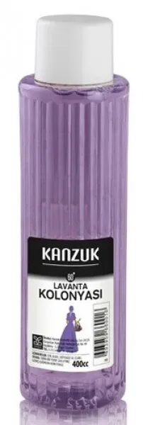 Kanzuk Lavanta Kolonyası Pet Şişe 400 ml Kolonya