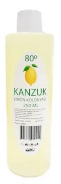 Kanzuk Limon Kolonyası Pet Şişe 250 ml Kolonya