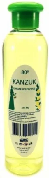 Kanzuk Limon Kolonyası Pet Şişe 375 ml Kolonya