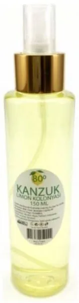 Kanzuk Limon Kolonyası Pet Şişe Sprey 150 ml Kolonya