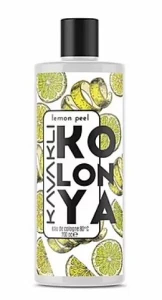 Kavaklı Lemon Peel Kolonya Cam Şişe 200 ml Kolonya