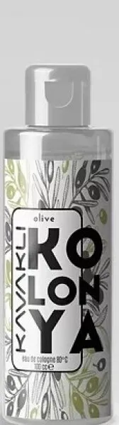 Kavaklı Olive Kolonya Cam Şişe 100 ml Kolonya