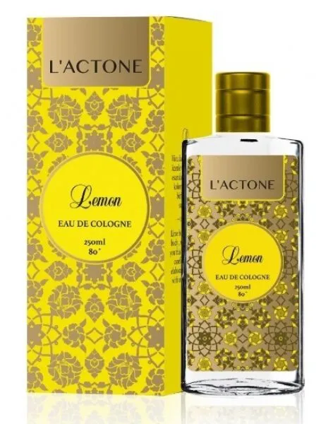 L'actone Limon Kolonyası Cam Şişe 250 ml Kolonya