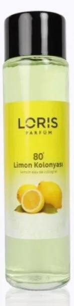 Loris Limon Kolonyası Cam Şişe 180 ml Kolonya