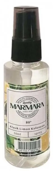 Marmara Limon Kolonyası Pet Şişe Sprey 50 ml Kolonya