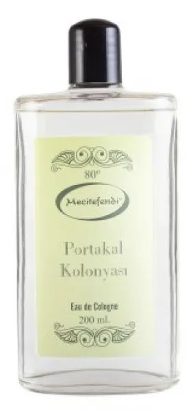 Mecitefendi Portakal Kolonyası Cam Şişe 200 ml Kolonya