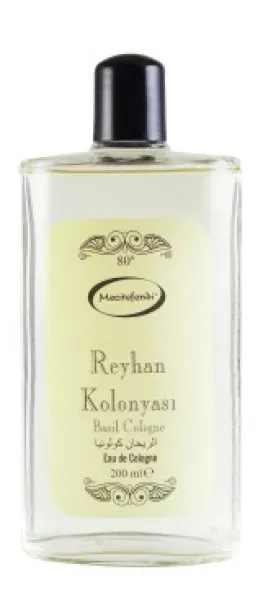 Mecitefendi Reyhan Kolonyası Cam Şişe 200 ml Kolonya